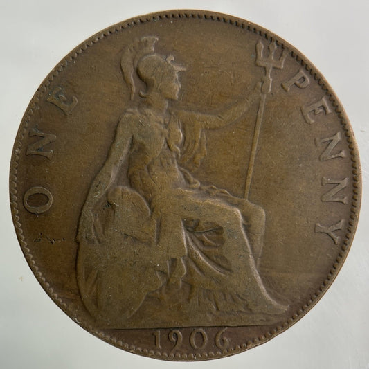 1906 Edward VII One Penny Coin | Collectable Grade