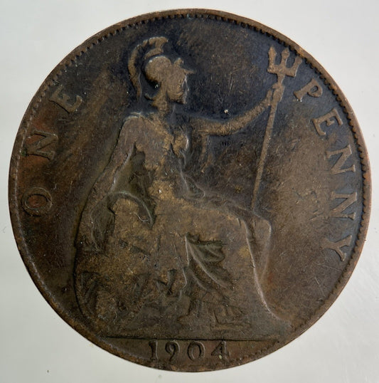1904 Edward VII One Penny Coin | Collectable Grade