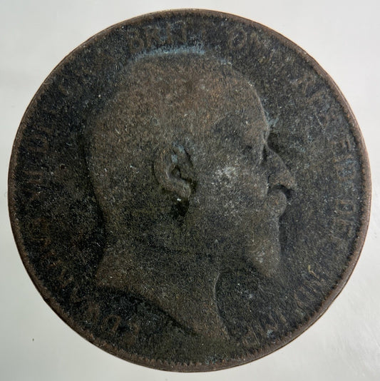 1907 Edward VII One Penny Coin | Collectable Grade