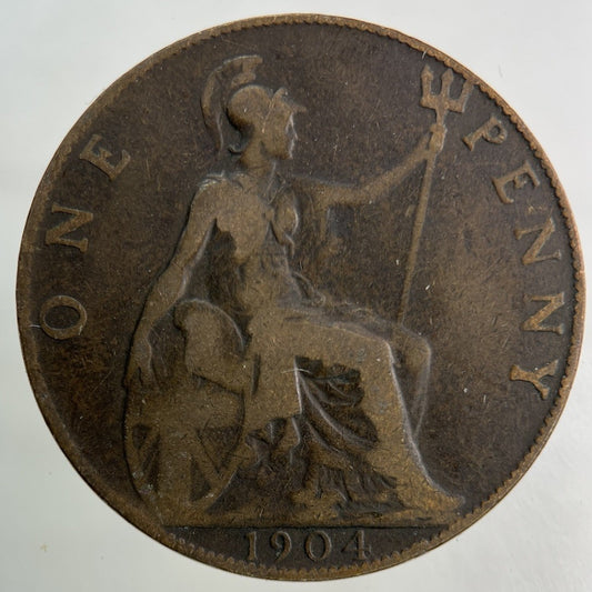 1904 Edward VII One Penny Coin | Collectable Grade