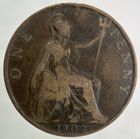 1902 Edward VII One Penny Coin | Collectable Grade