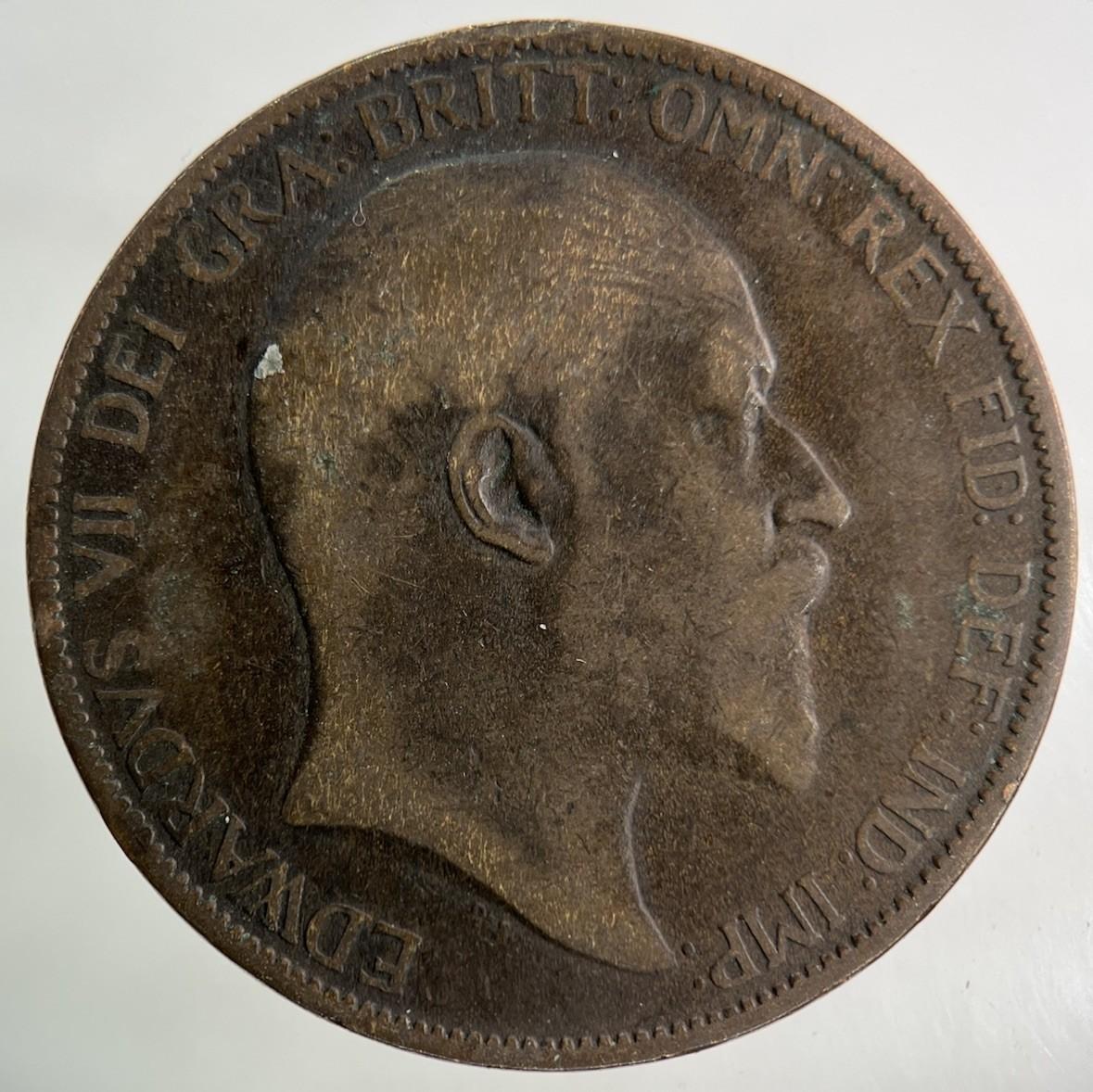 1902 Edward VII One Penny Coin | Collectable Grade