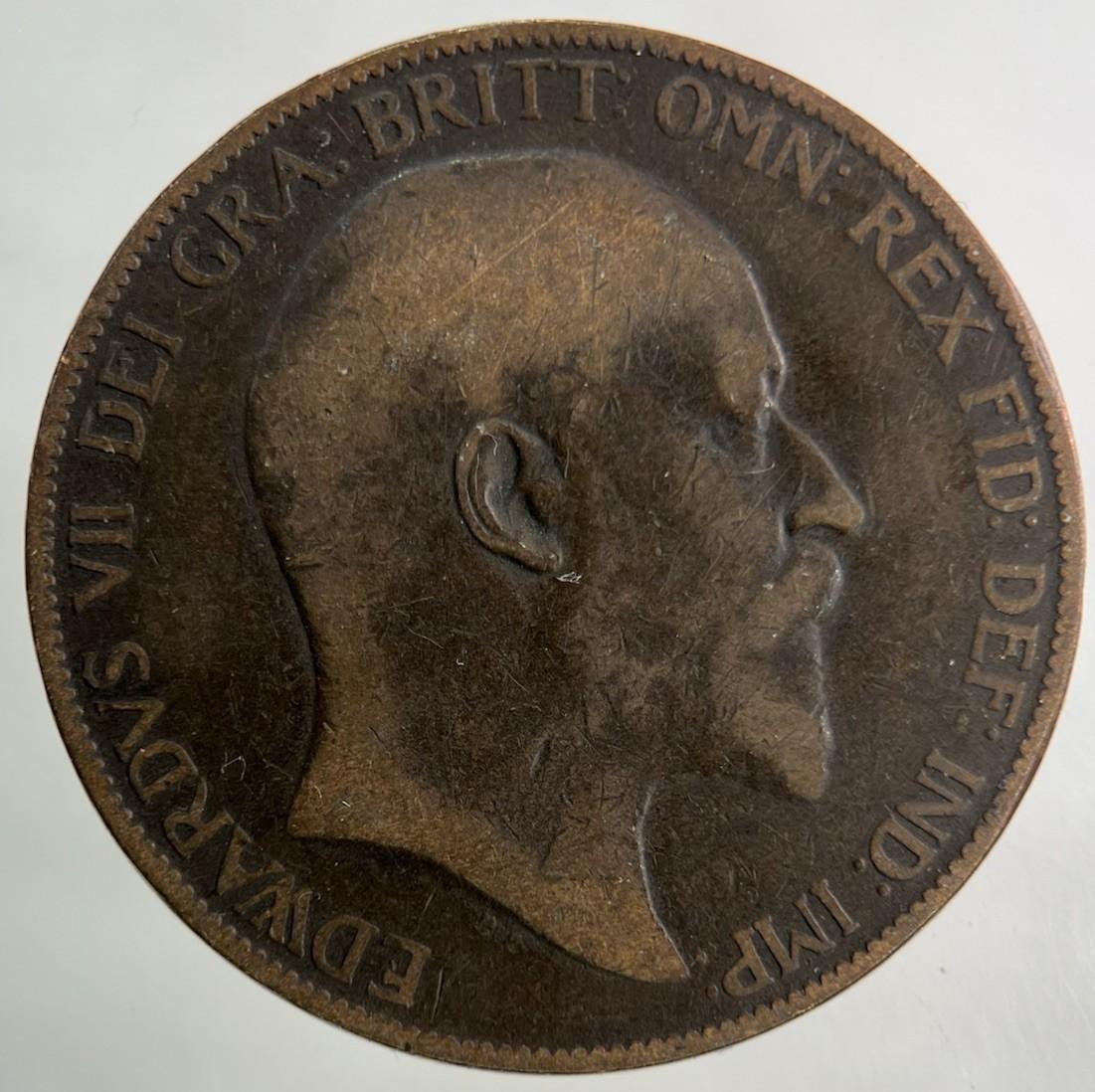 1905 Edward VII One Penny Coin | Collectable Grade