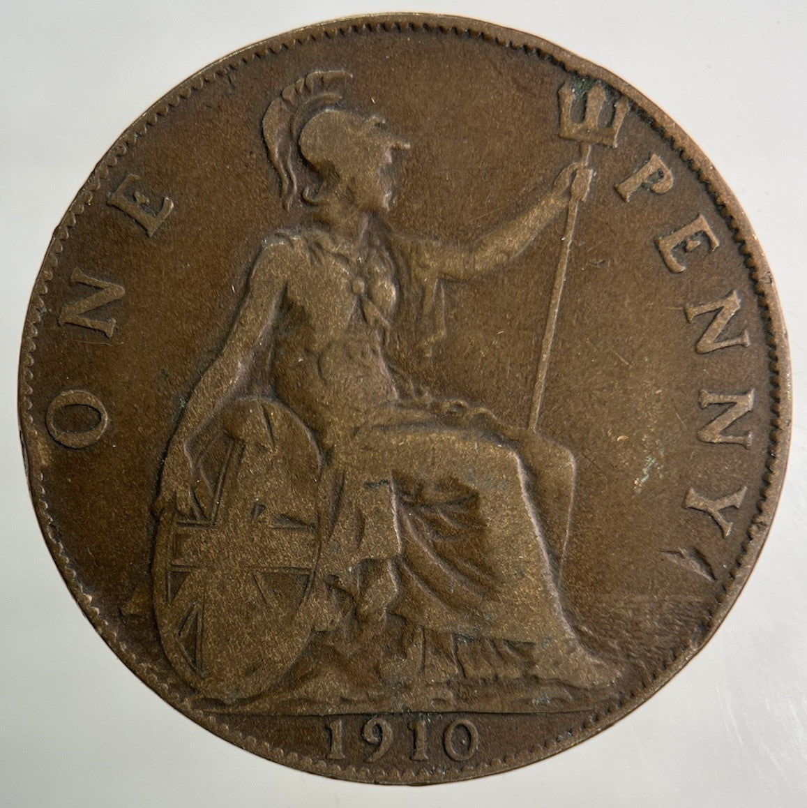 1910 Edward VII One Penny Coin | Collectable Grade