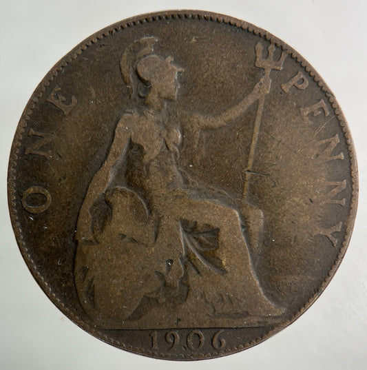 1906 Edward VII One Penny Coin | Collectable Grade
