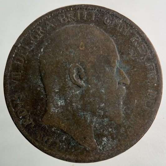1903 Edward VII One Penny Coin | Collectable Grade