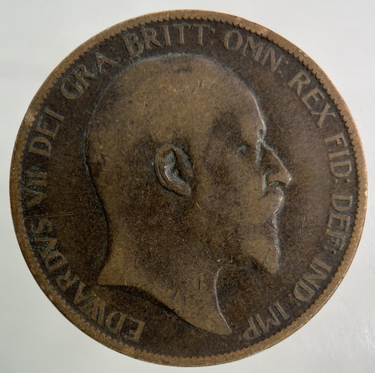 1903 Edward VII One Penny Coin | Collectable Grade