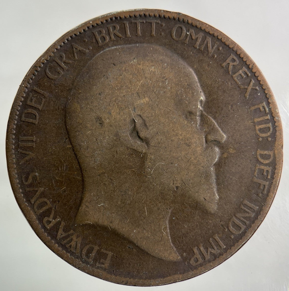 1907 Edward VII One Penny Coin | Collectable Grade