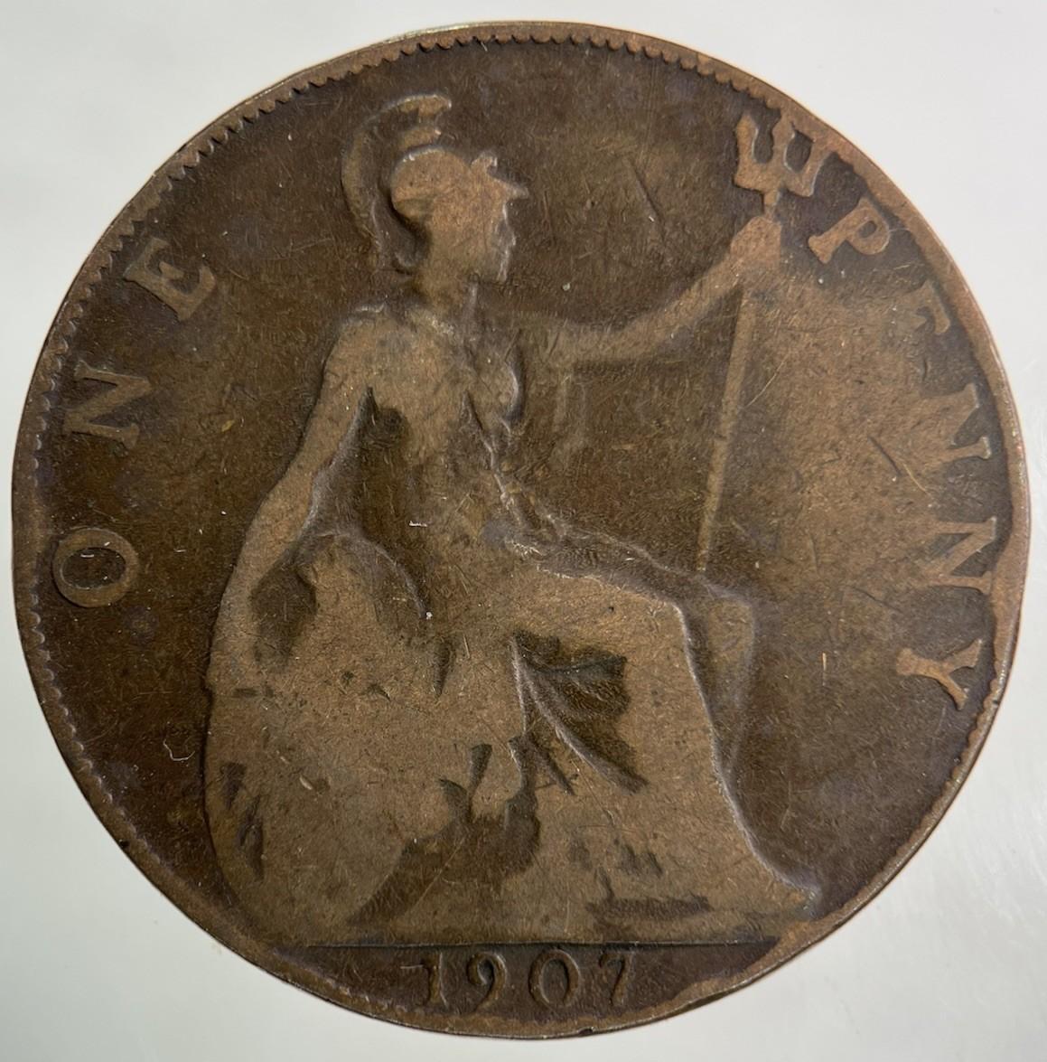 1907 Edward VII One Penny Coin | Collectable Grade