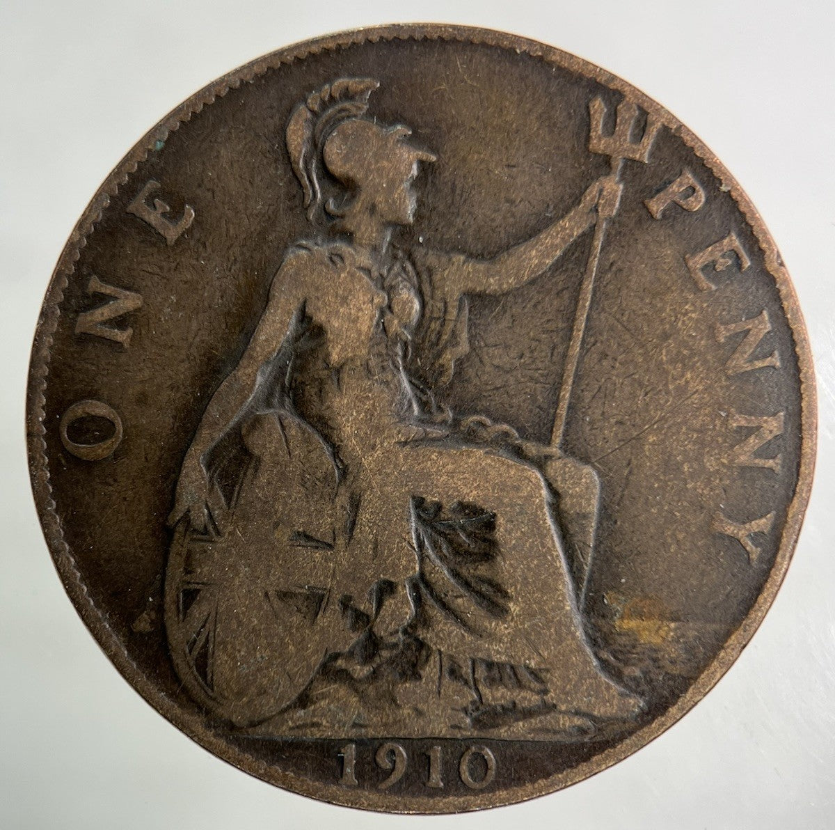 1910 Edward VII One Penny Coin | Collectable Grade