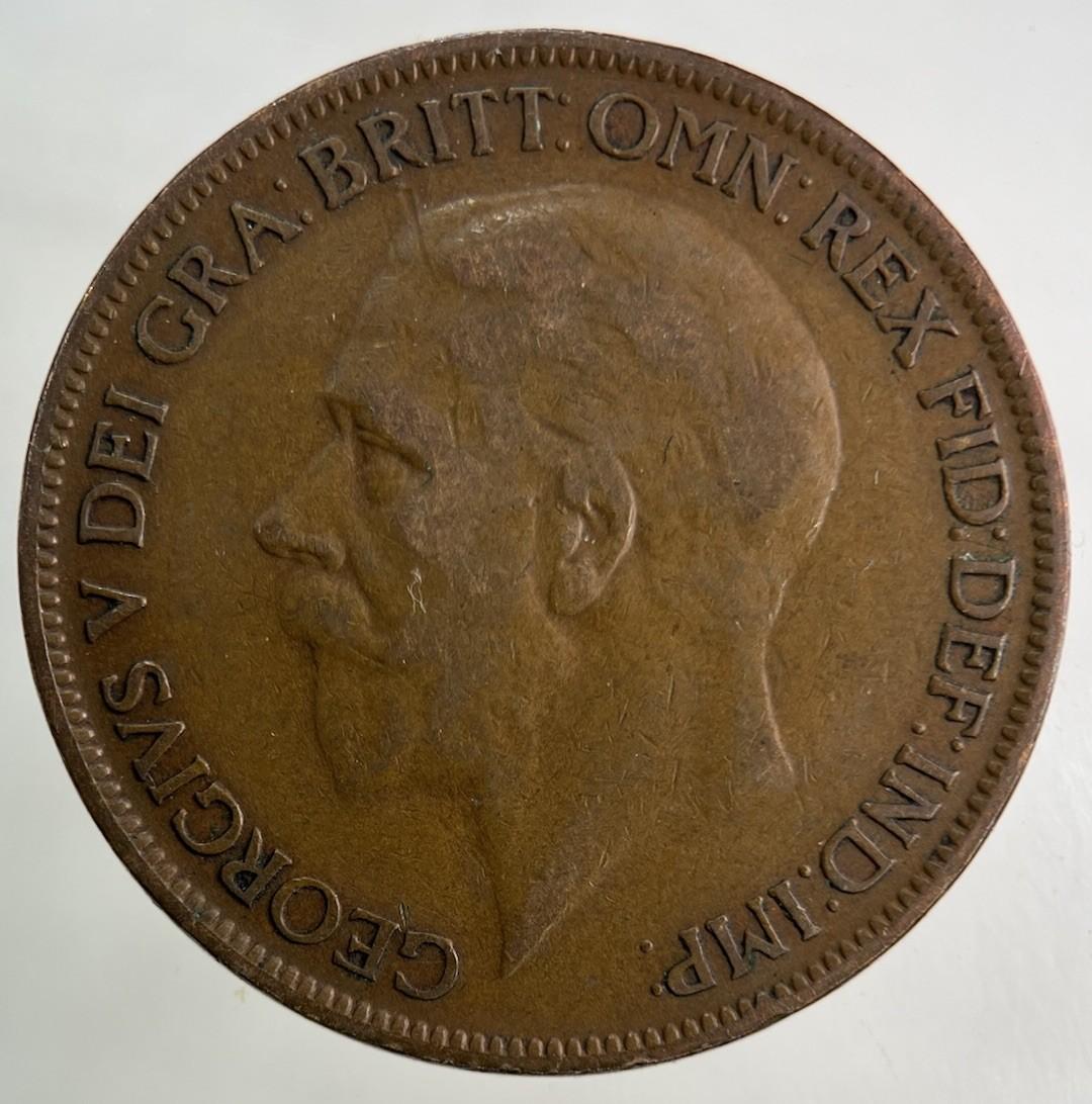 1927 George V One Penny Coin | Very High Grade
