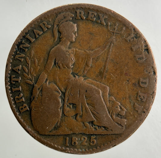 1825 George IV Farthing Coin | Collectable Grade