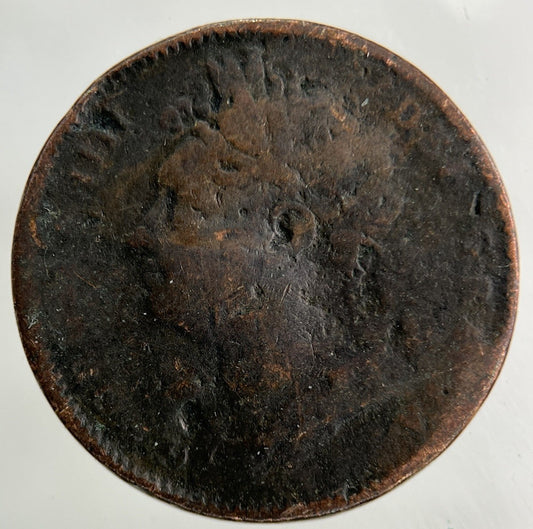 1822 George IV Farthing Coin | Fair Grade