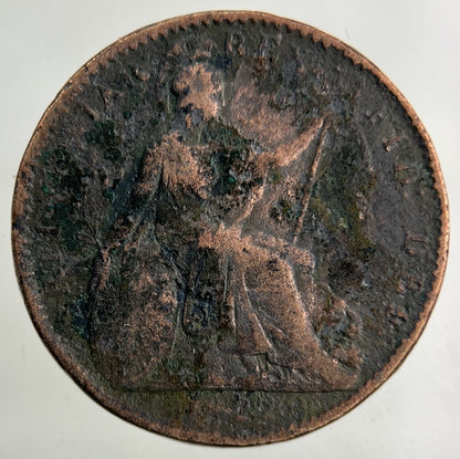 1822 George IV Farthing Coin | Fair Grade