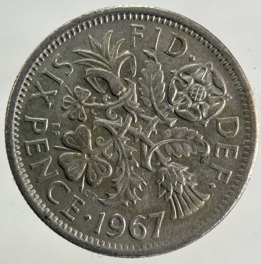 1967 Elizabeth II 2nd Sixpence Coin | Fine Collectable Grade