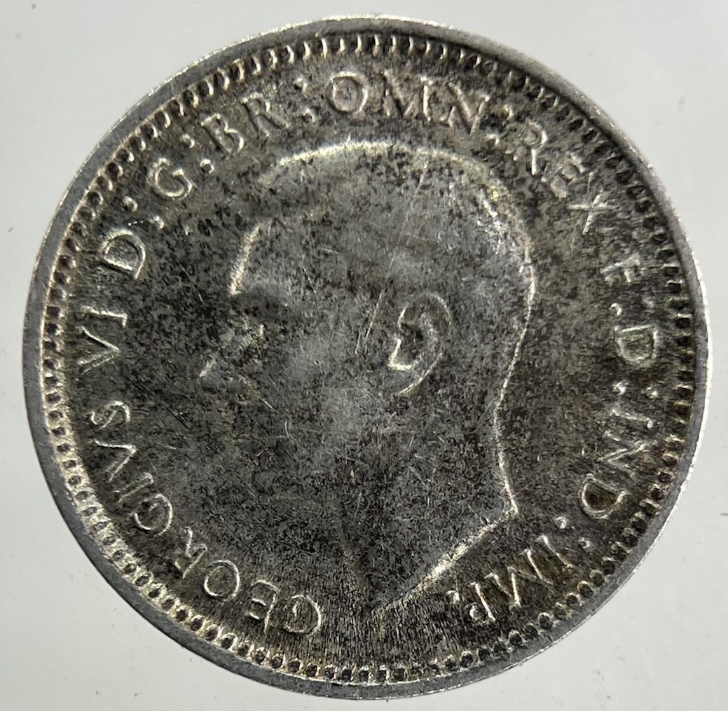 1944 Australia Threepence Silver Coin | Fine Collectable Grade
