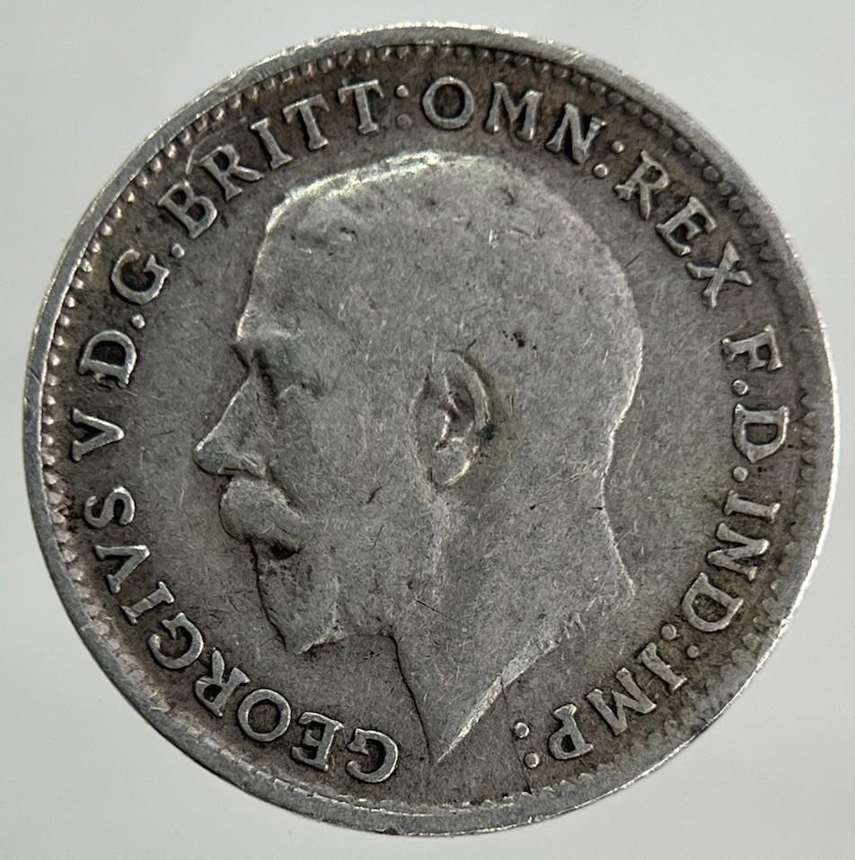 1920 George V Threepence Silver Coin | Fine Collectable Grade