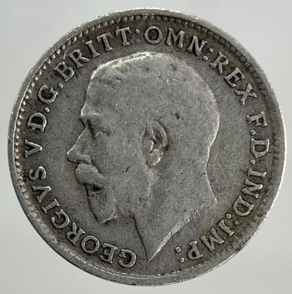 1920 George V Threepence Silver Coin | Fine Collectable Grade