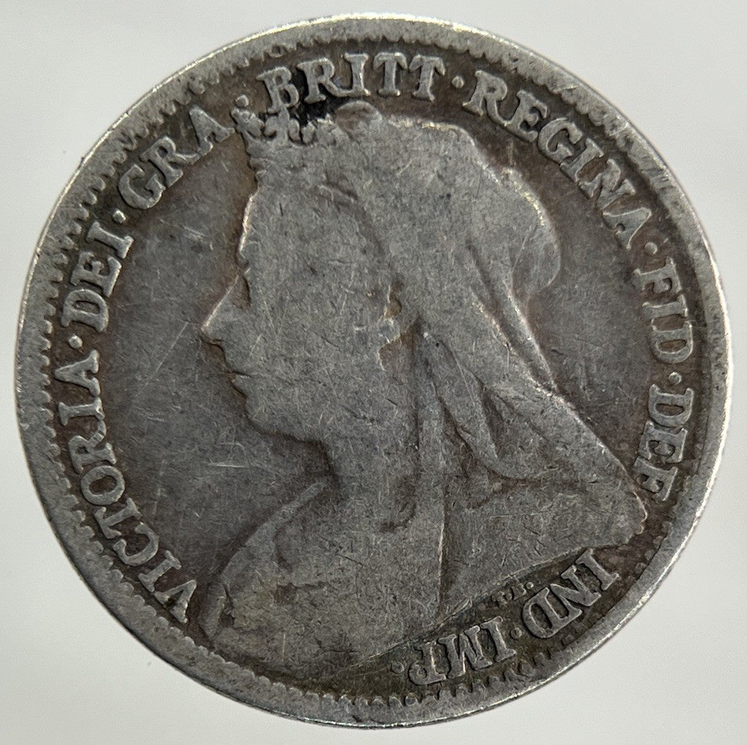 1898 Victoria Threepence Silver Coin | Collectable Grade