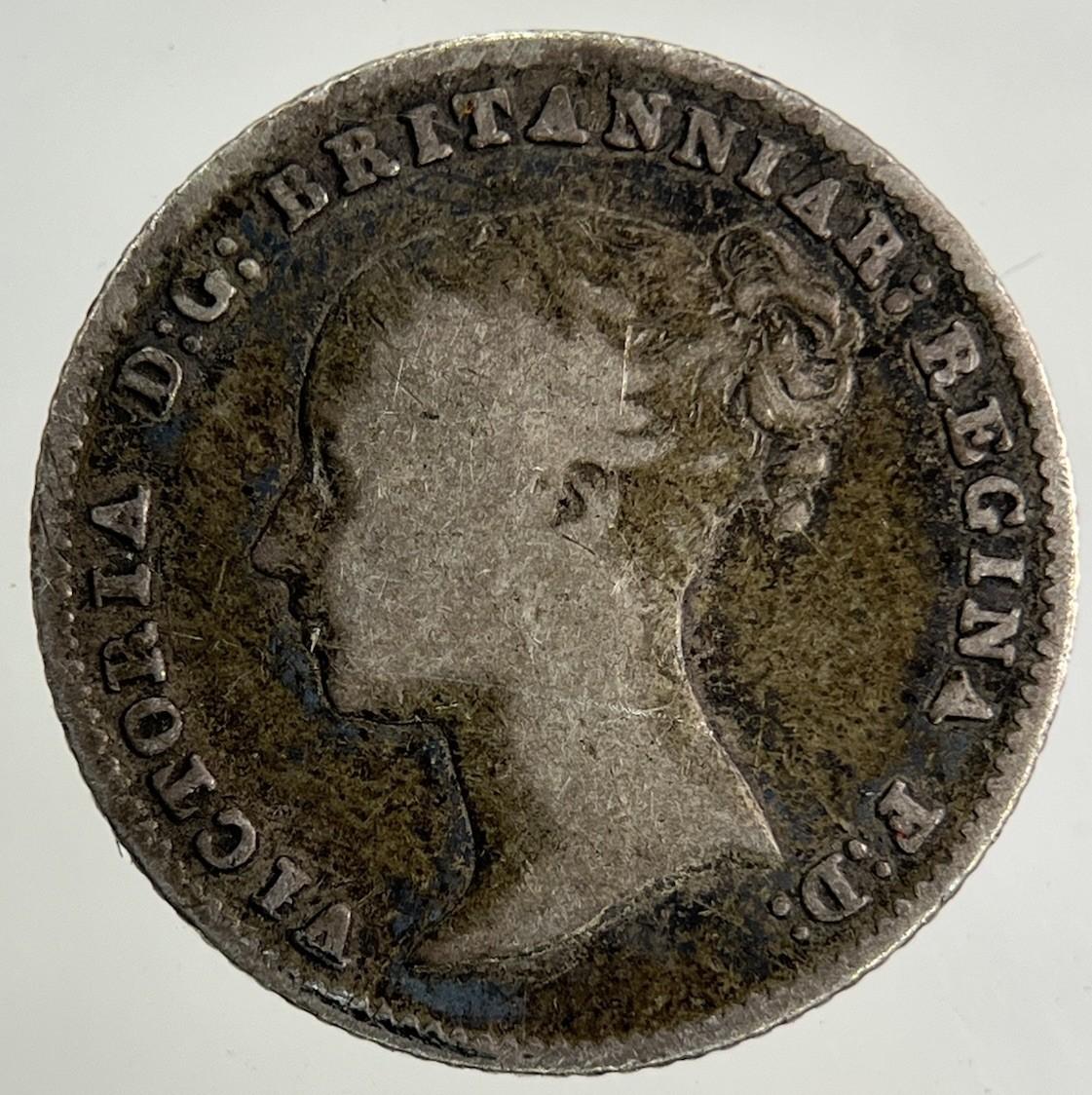 1842 Victoria Groat Four-Pence Silver Coin | Fine Collectable Grade