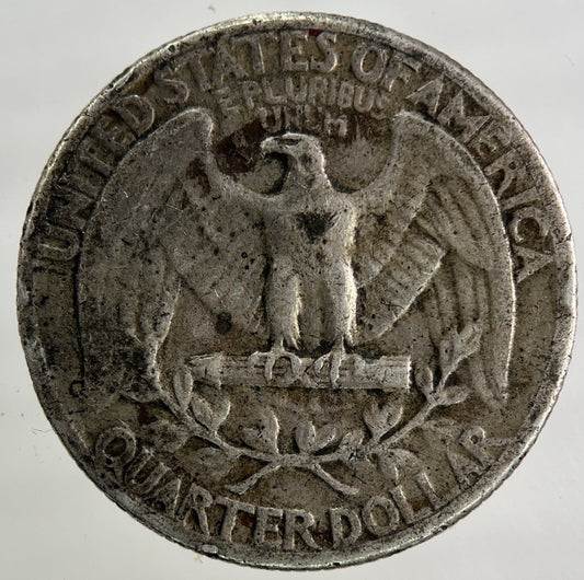 1934 US USA Quarter Dollar Silver Coin | Fine Collectable Grade