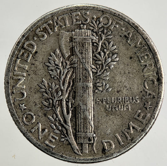 1939 US USA Mercury Dime Silver Coin | Fine Collectable Grade