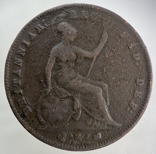 1854 Victoria One Penny Coin | Collectable Grade