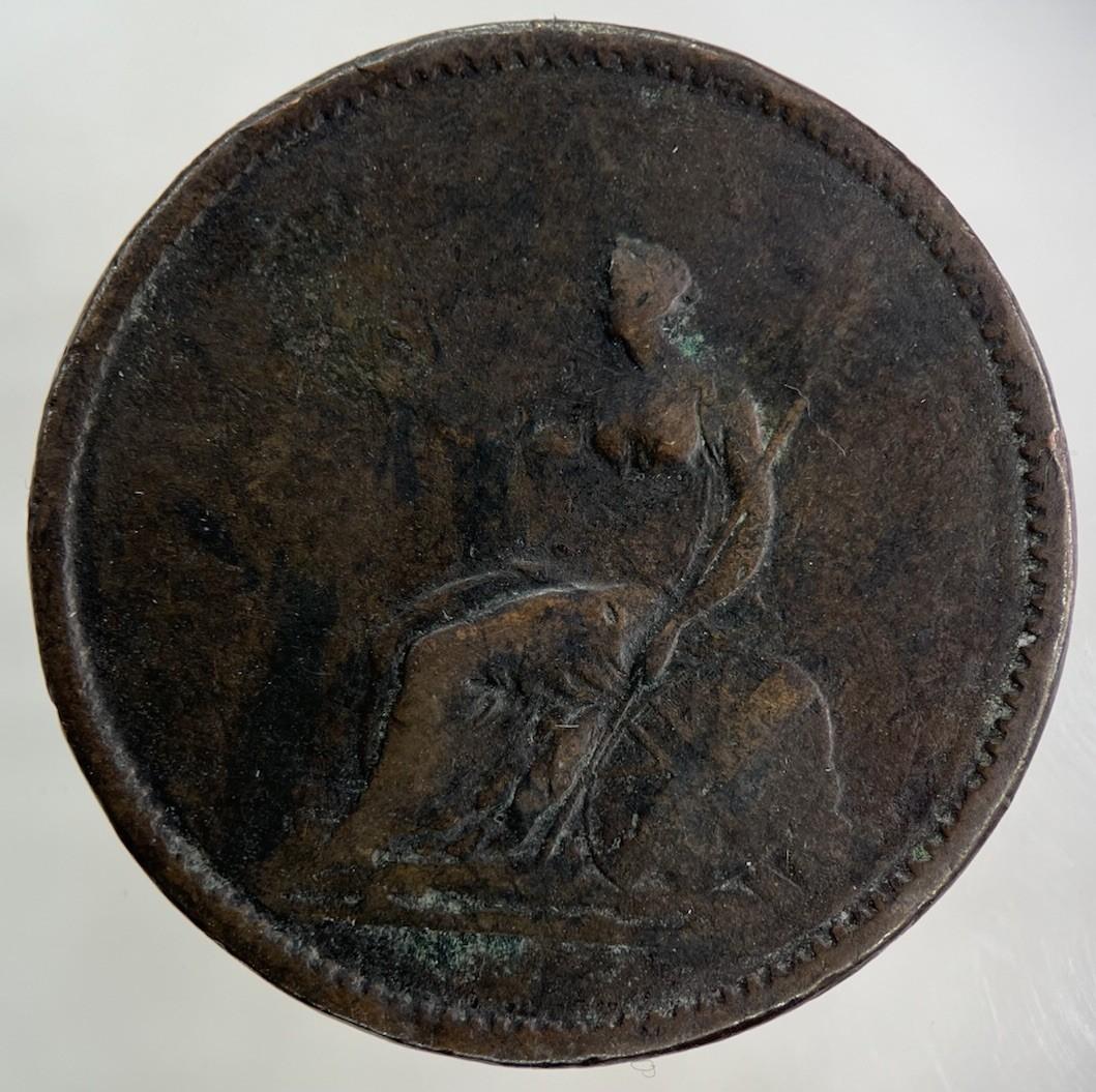 1807 George III 3rd One Penny Coin | Fair Grade