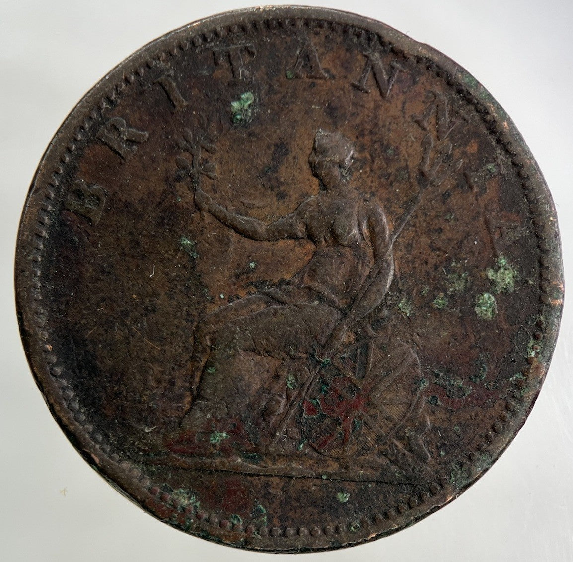 1806 George III 3rd Half-Penny Coin | Fine Collectable Grade