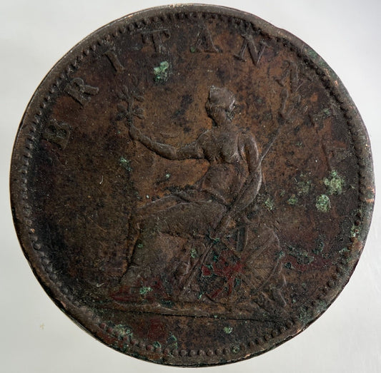 1806 George III 3rd Half-Penny Coin | Fine Collectable Grade