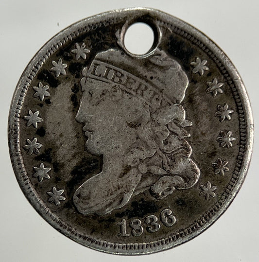 1836 US USA Half Dime Silver Coin | Collectable Grade