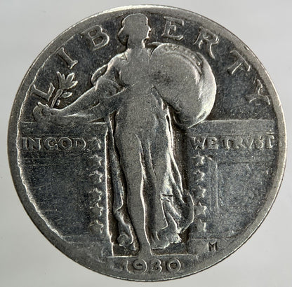1930 US USA Quarter Dollar Silver Coin | Collectable Grade