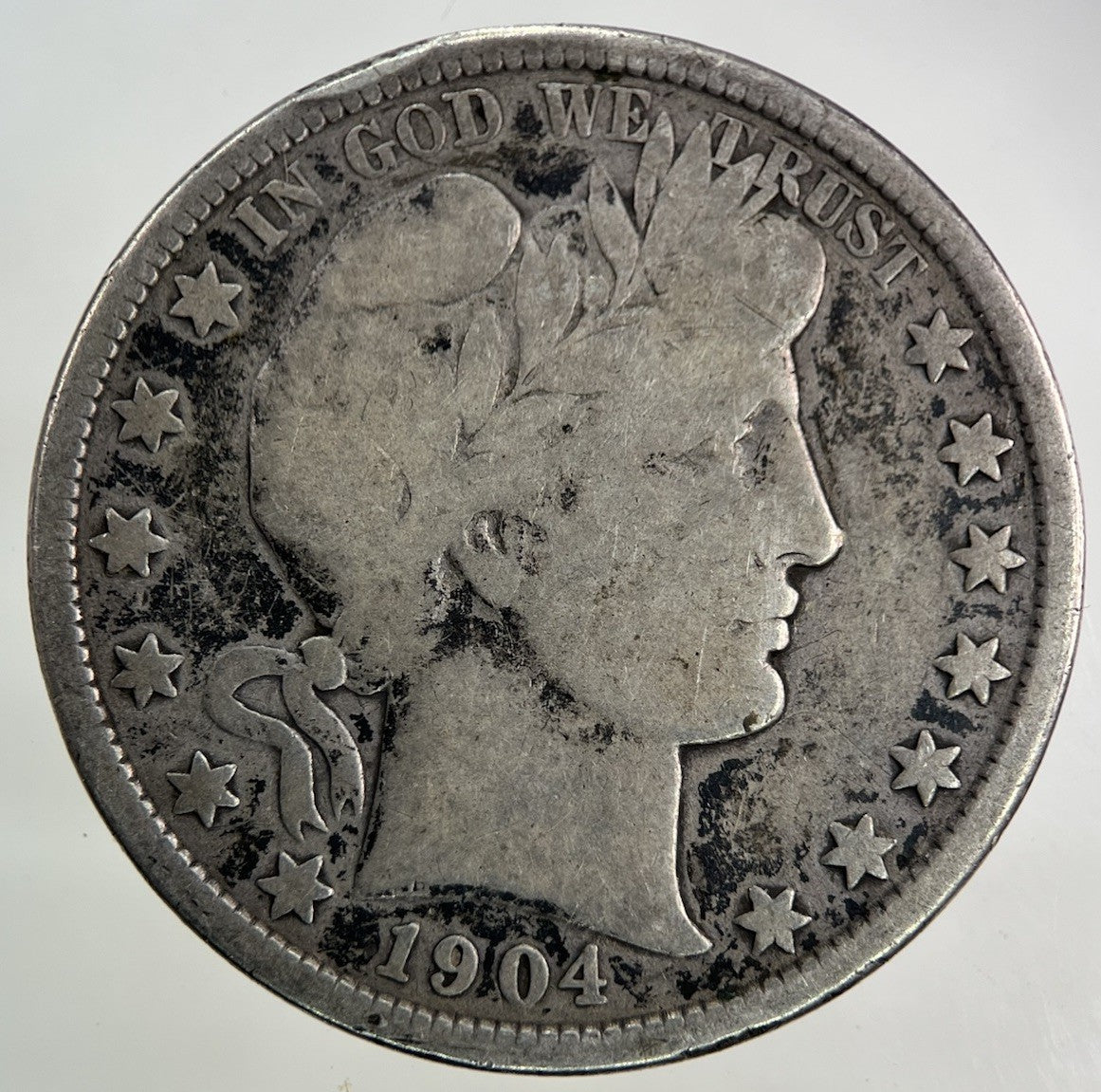 1904 US USA Half Dollar Silver Coin | Collectable Grade