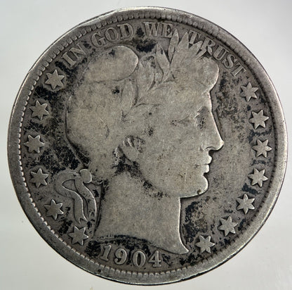 1904 US USA Half Dollar Silver Coin | Collectable Grade