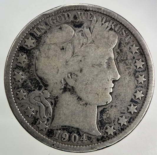1904 US USA Half Dollar Silver Coin | Collectable Grade