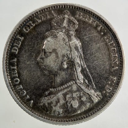1887 Victoria Shilling Silver Coin | Collectable Grade