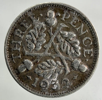 1932 George V Threepence Silver Coin | Collectable Grade