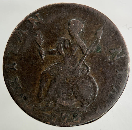 1773 George III 3rd Farthing Coin | Collectable Grade