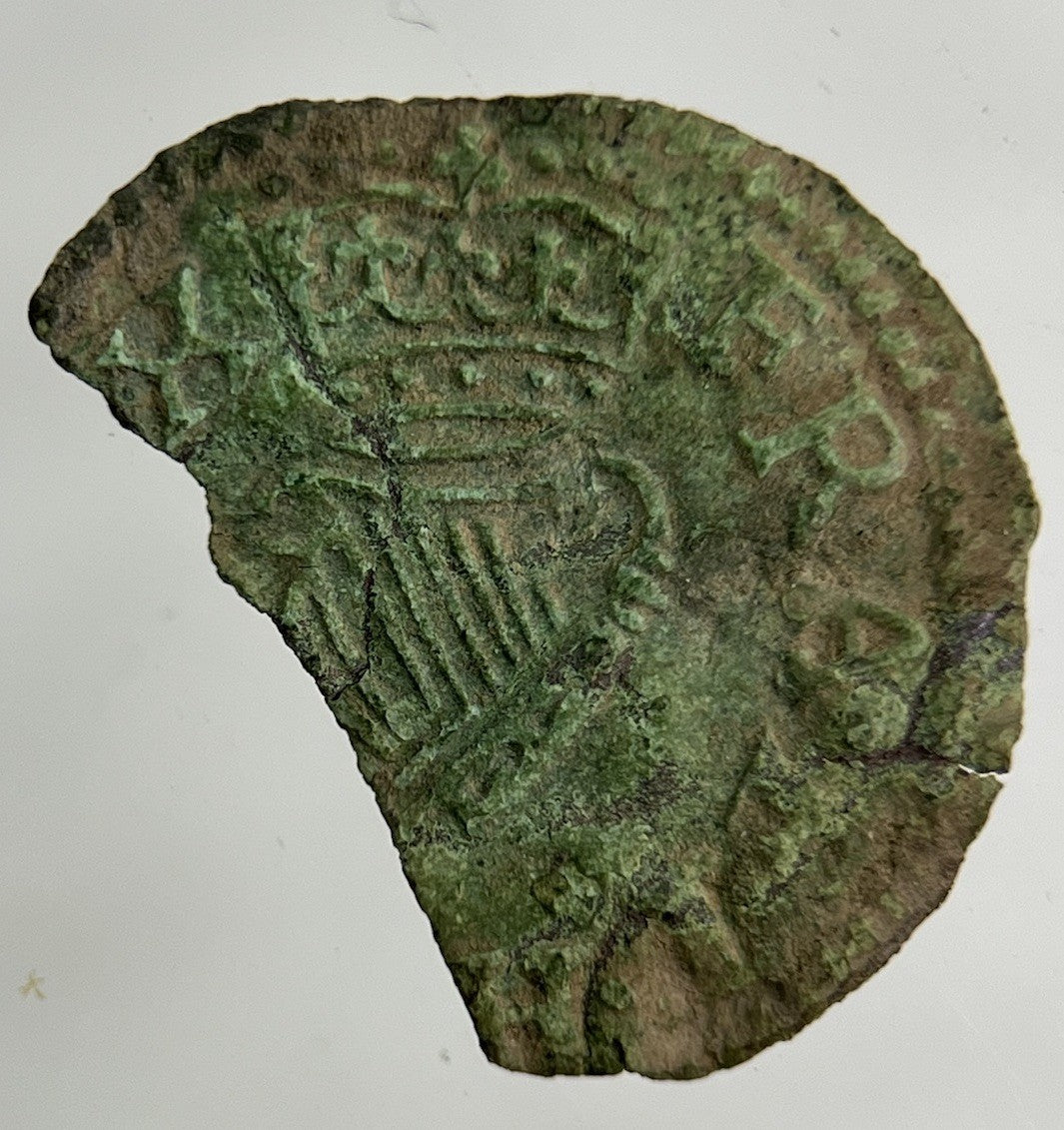 1625-34 Irish Harp Farthing Hammered Coin | Collectable Grade