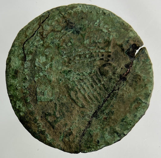 1625-34 Irish Harp Farthing Hammered Coin | Collectable Grade