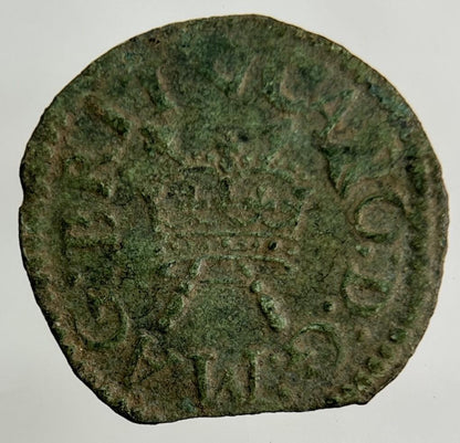 1625-34 Irish Harp Farthing Hammered Coin | Collectable Grade