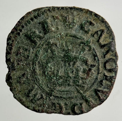 1660-85 Irish Rose Farthing Hammered Coin | Collectable Grade