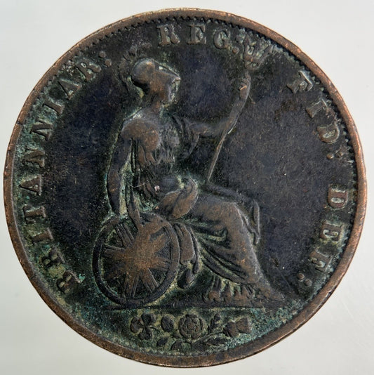 1853 Victoria Half-Penny Coin | Collectable Grade