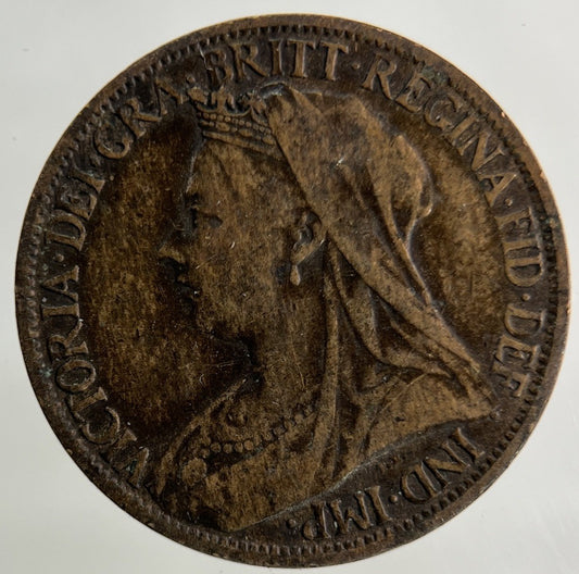 1900 Victoria Farthing Coin | Collectable Grade