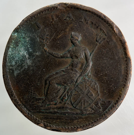 1806 George III 3rd Half-Penny Coin | Fine Collectable Grade