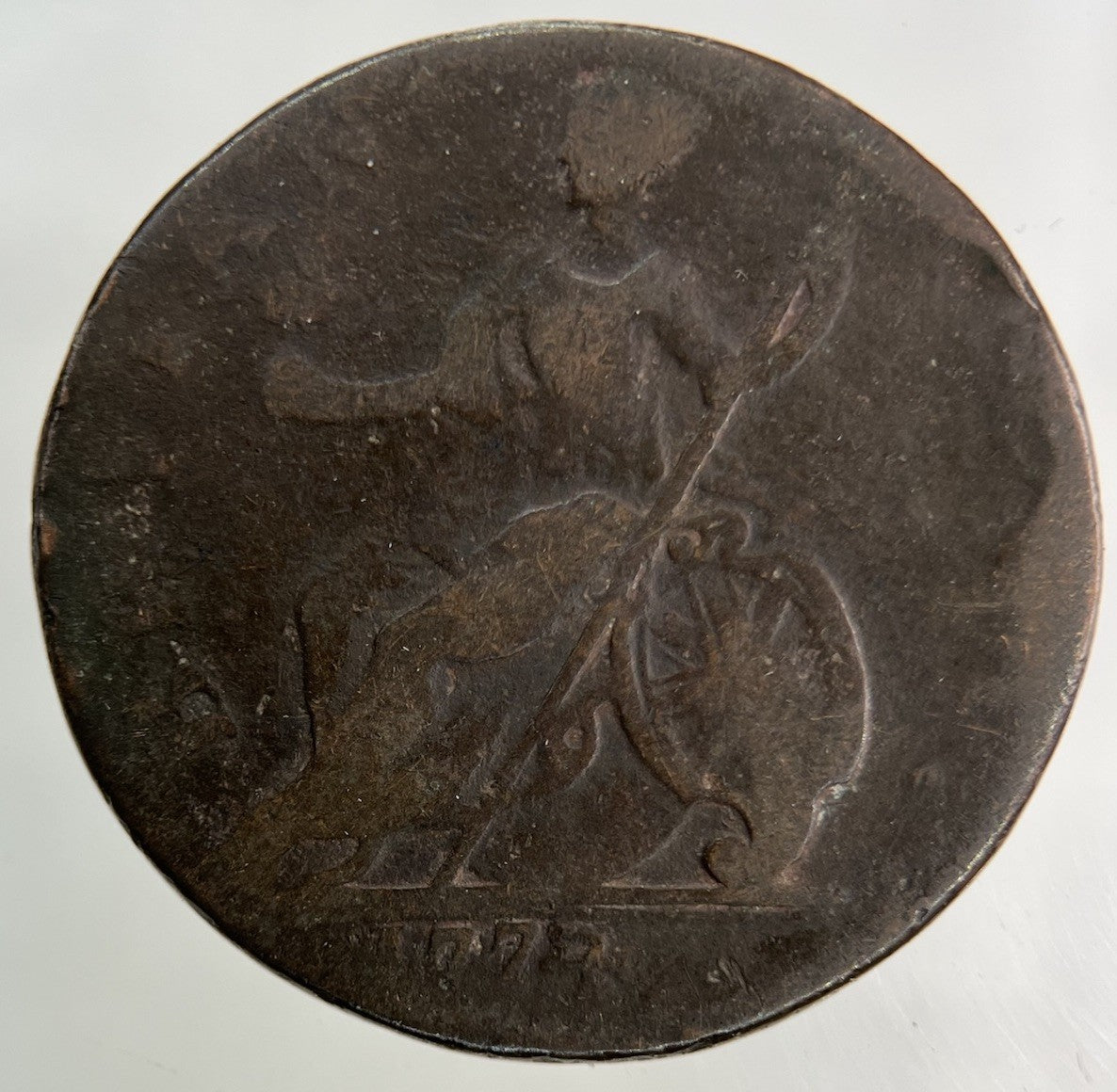 1774 George III 3rd Half-Penny Coin | Collectable Grade