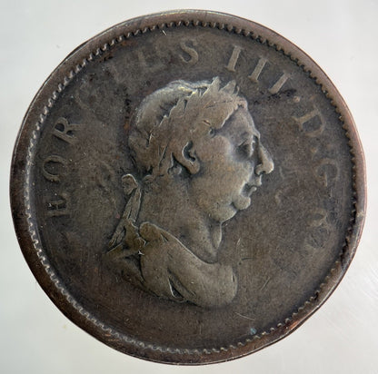 1806 George III 3rd One Penny Coin | Collectable Grade