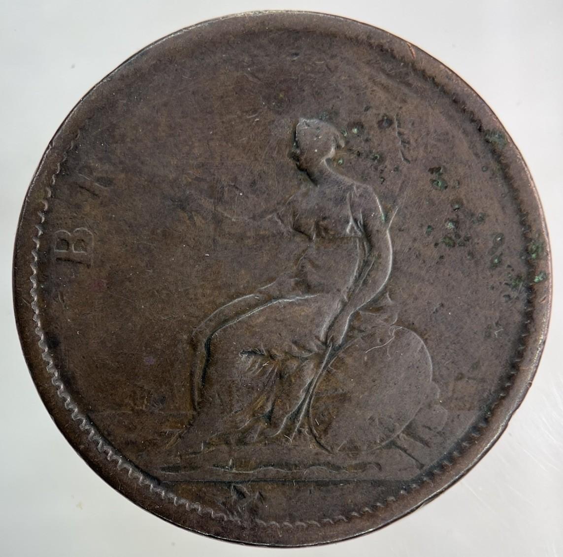 1806 George III 3rd One Penny Coin | Collectable Grade