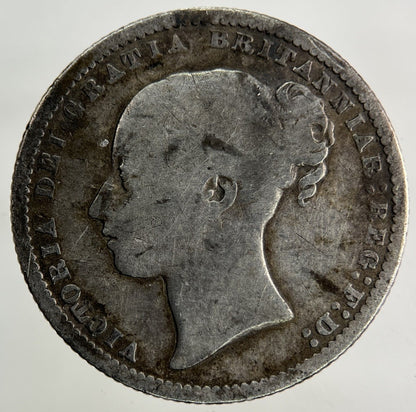 1869 Victoria Shilling Silver Coin | Collectable Grade