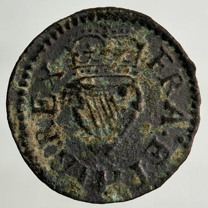 1625-34 Irish Harp Farthing Hammered Coin | Collectable Grade